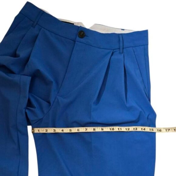 Zara Womens Pleated Wide Leg Pants Large - Picture 9 of 10